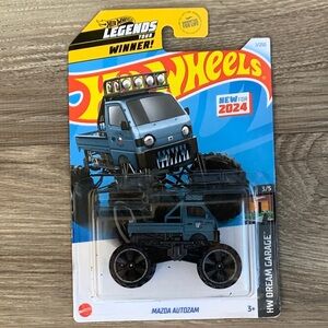 Hot Wheels Car Mazda Autozam Hotwheels Legend Tour Winner Monster Truck New 2024
